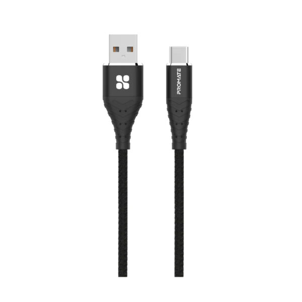 Green Lion In Fast Charging Braided Cable M Black