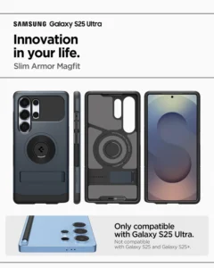 id galaxy s25 ultra slim armor magfit metal slate 01