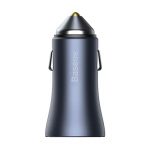 Baseus Golden Contactor Pro 40W Dual Port USB + Type-C Quick Car Charger Set - Image 2
