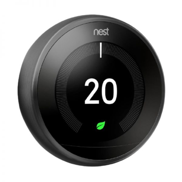 Google Nest Learning Thermostat - Black