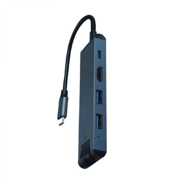 COTEetCi HDMI + Ethernet 5-in-1 Type-C Hub Adapter