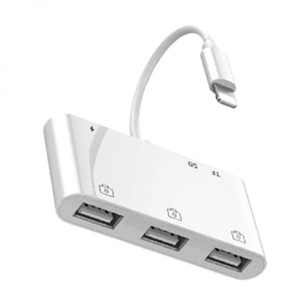 COTEetCI 6-in-1 Lightning OTG Card Reader