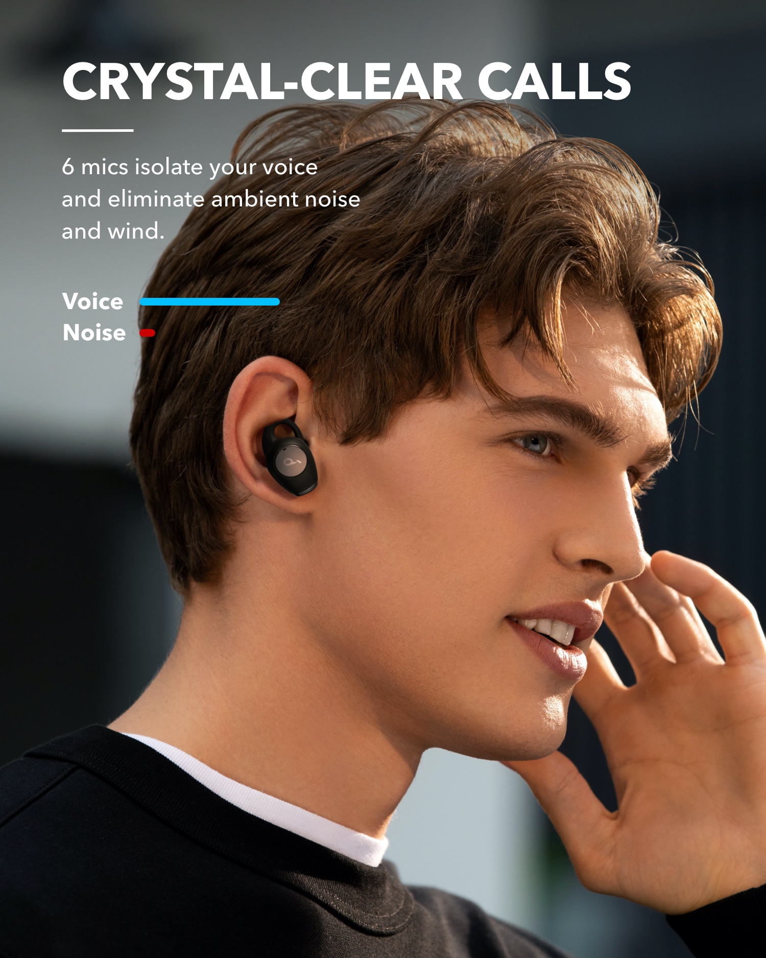 Soundcore by Anker Life A2 NC Multi Mode Noise Cancelling Wireless Earbuds ANC Bluetooth Earbuds with 4