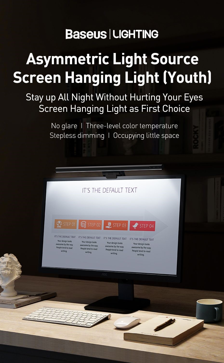 baseus i wok series usb asymmetric light source screen hanging light youth 3