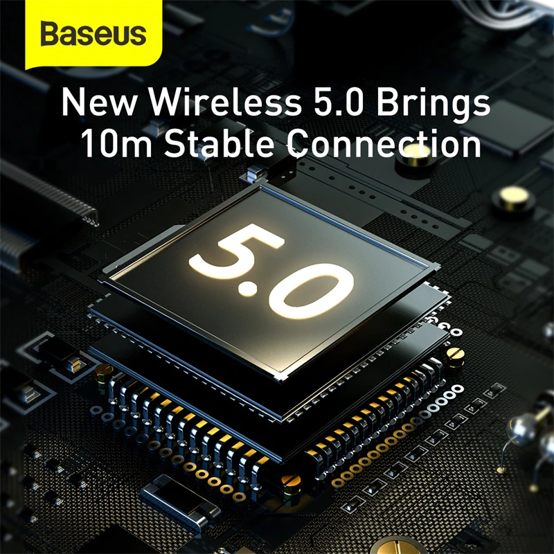 Baseus D02 Pro Bluetooth Headphone Portable Earphone Bluetooth Headset Stereo Wireless Headphones For Phone Computer Play