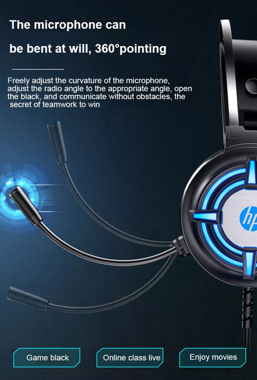 HP H120G Gaming Headset Celltronics.lk