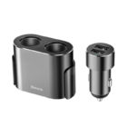 Baseus Car Charger High Efficiency One To Two Cigarette Lighter - Image 2