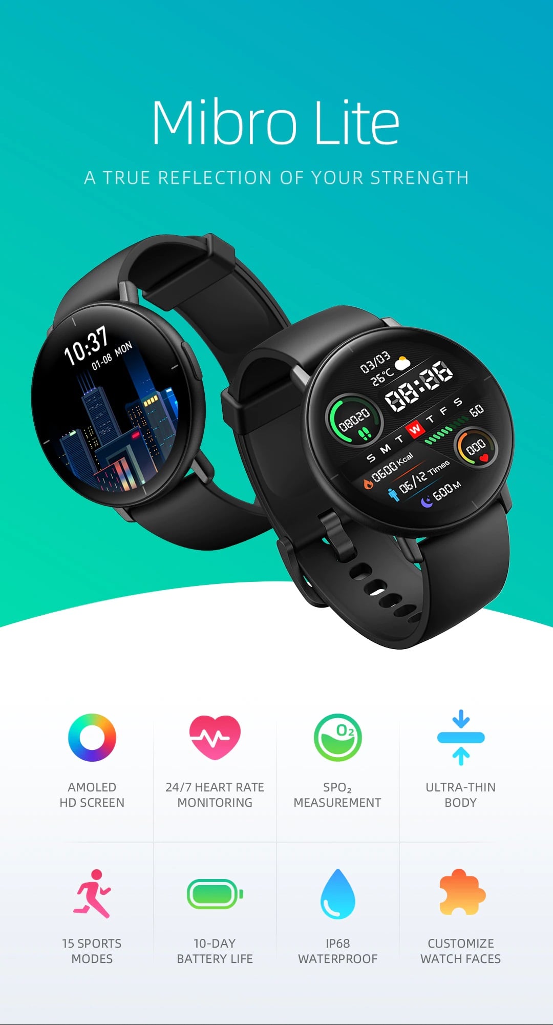 Buy Xiaomi MiBro Lite Smart Watch in Pakistan at Dab Lew Tech 4 1