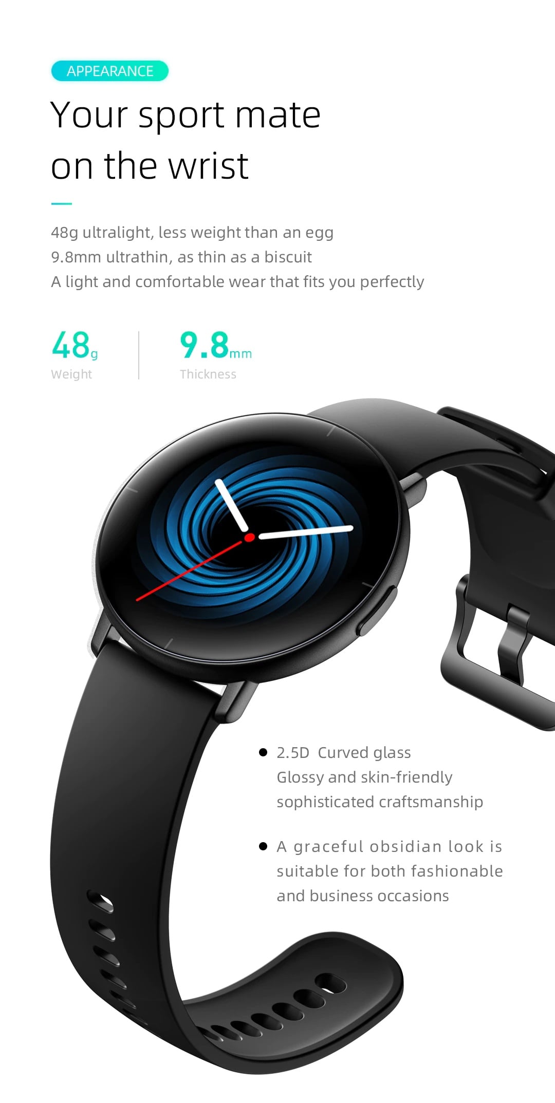 Buy Xiaomi MiBro Lite Smart Watch in Pakistan at Dab Lew Tech 8 1
