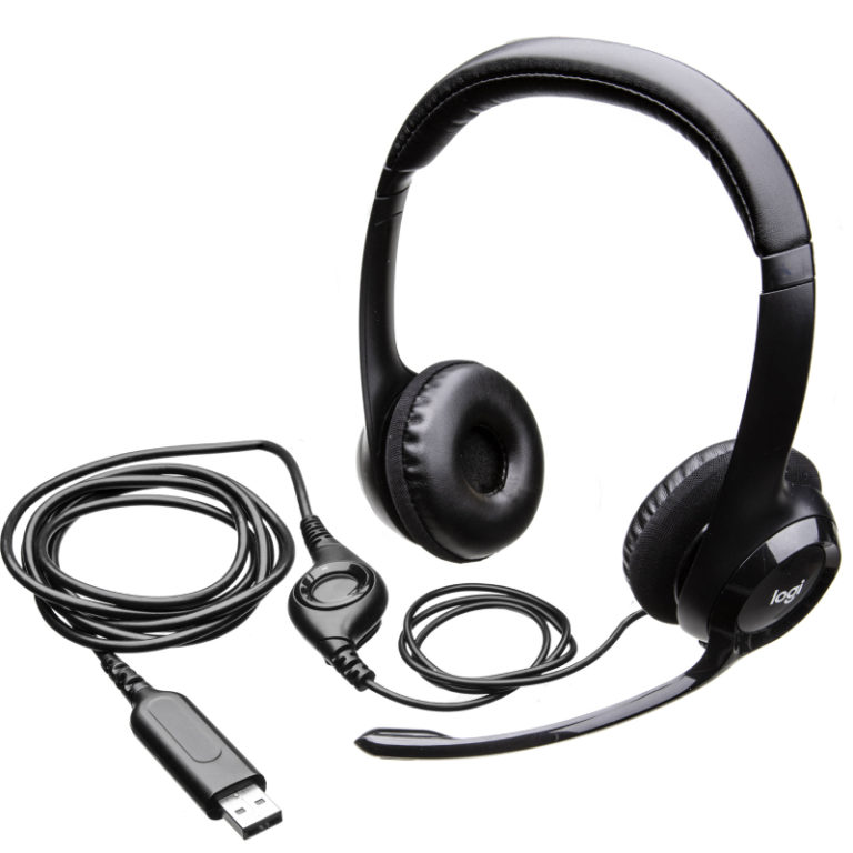 Logitech H390 USB Headset with NoiseCancelling Mic Celltronics.lk