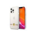 Ferrari Original Logo Transparent Case for iPhone 13 Pro
