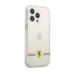 Ferrari Original Logo Transparent Case for iPhone 13 Pro - Image 3
