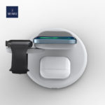 WiWU Power Air 3 In 1 Wireless Charging Station - Image 2