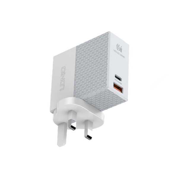LDNIO A2620C 65W PD Mini Quick Charger USB-C+A