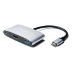 WiWU Alpha 3 In 1 USB -C Hub C2H