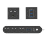 LDNIO SC3301/ 3 Power Socket With 3 USB Extension cord - Image 2