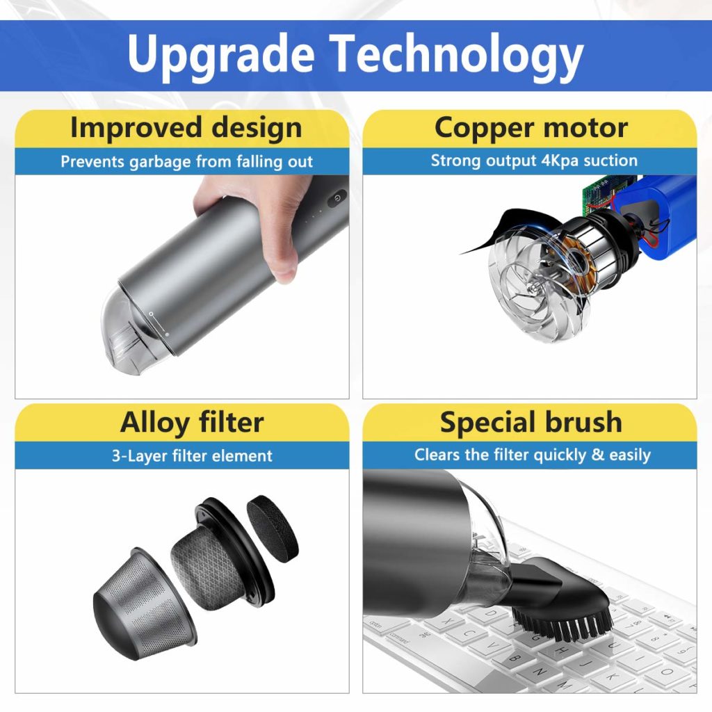 Baseus Capsule Cordless Vacuum Cleaner Celltronics.lk