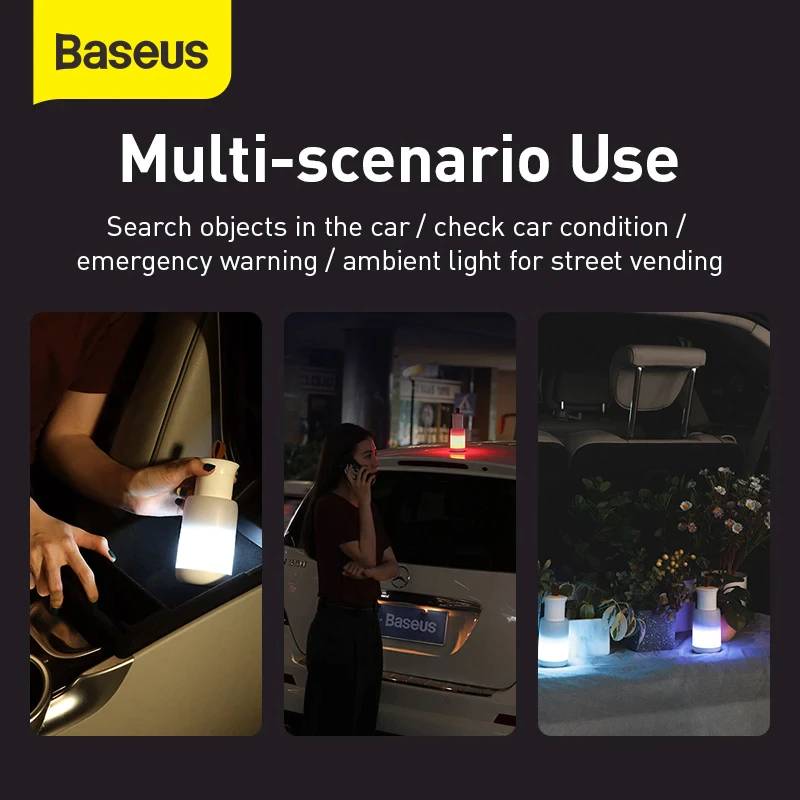 Baseus Car Emergency Light Rechargeable Portable Lantern LED for Auto House Camping Night Light Warning Flashing.jpg Q90.jpg