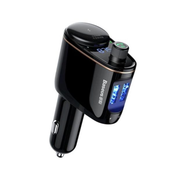 Baseus Locomotive Bluetooth FM Transmitter MP3 Car Charger