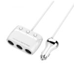 LDNIO C504 Car Socket Splitter Extension 3