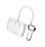 LDNIO C504 Car Socket Splitter Extension 3 Socket Ports and 4 USB Ports 2 Auto-ID Ports and 2 QC3.0 Ports - Image 2