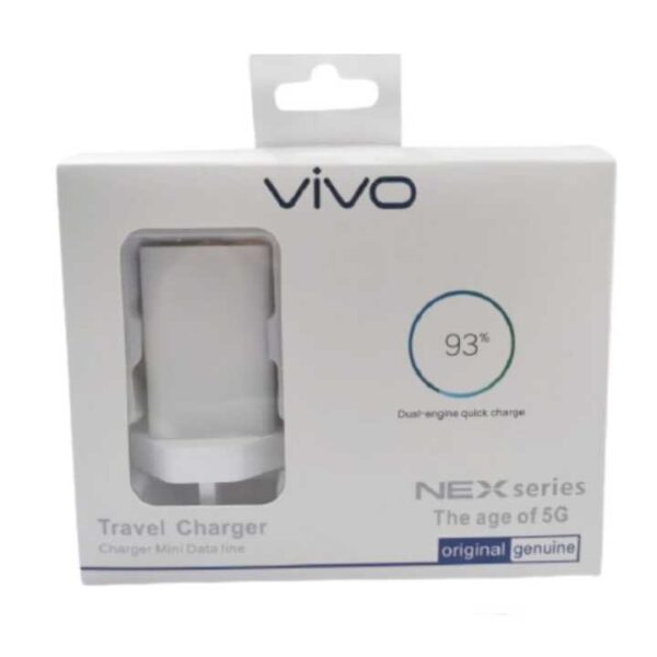 Vivo Dual Engine Charger Nex Series Fast Charging Travel Adpater