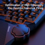 Baseus Gamo GK01 One-Handed Gaming Keyboard, Black