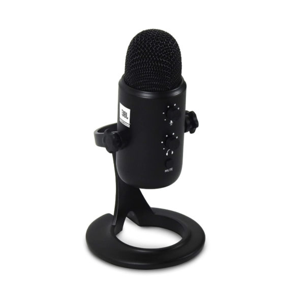 JBL Commercial CSUM10 Compact USB Microphone for Recording, Streaming and Online Calls, Black, Medium