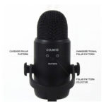 JBL Commercial CSUM10 Compact USB Microphone for Recording, Streaming and Online Calls, Black, Medium - Image 2