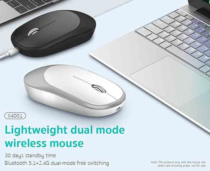 coteetci lightweight dual mode wireless mouse 3 1
