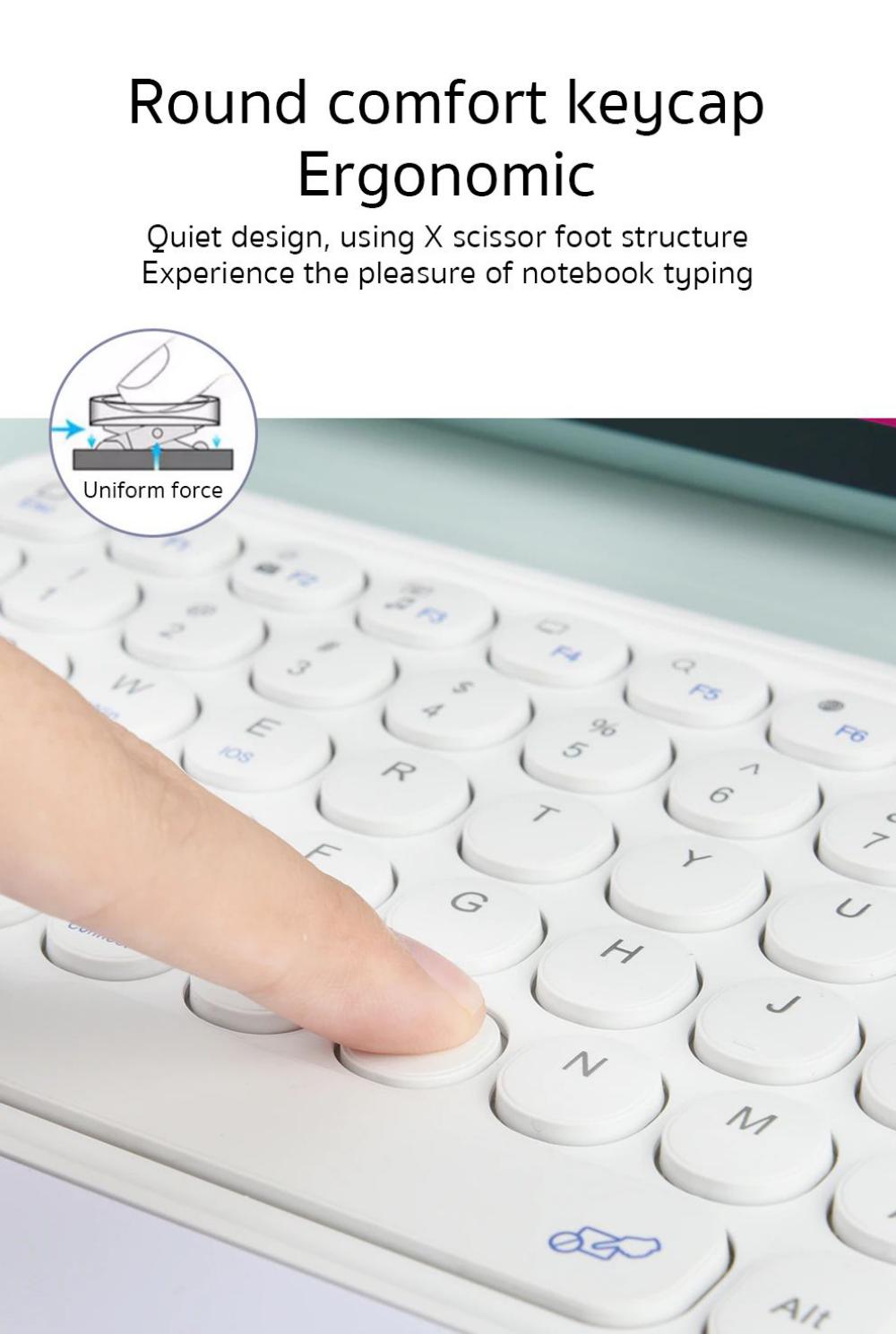 coteetci smart keyboard with trackpad 2