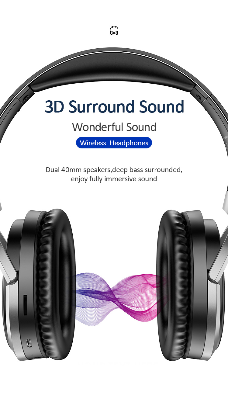 USAMS US-YN001 Wireless Noise Cancelling Headphones - YN Series ...
