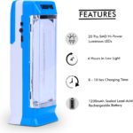 Geepas GE53014 20-Piece Rechargeable LED Emergency Lantern - Image 3