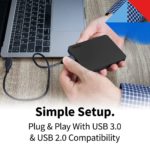 Toshiba Canvio Basics 1TB Portable External Hard Drive USB 3.0 - Image 2