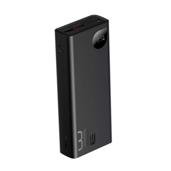 Baseus Adaman Metal Digital Display 30W Quick Charge Power Bank 20000mah