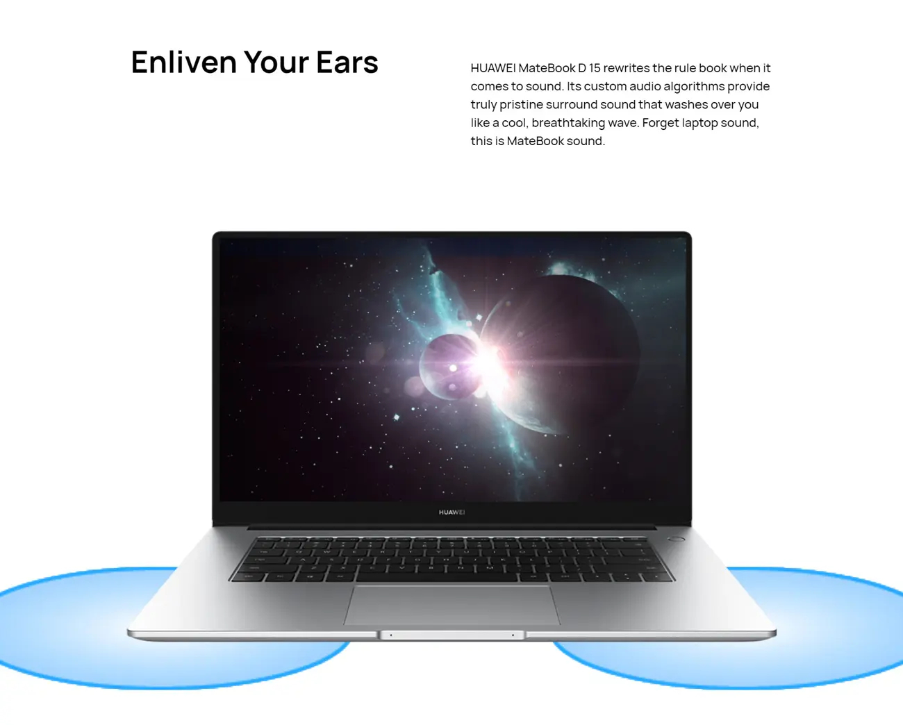 HUAWEI MateBook D15 11th Gen Core i5 Up To 4.2GHz 8GB RAM 512 GB NVMe