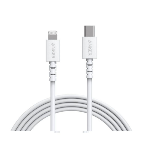 Anker Powerline III 100W USB C Charger Cable 6ft Type C Charging Data Sync  [White] 