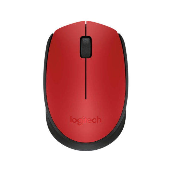 Logitech M171 Wireless Mouse-Red
