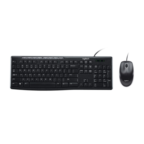 Logitech Media Combo MK200 Full-Size Keyboard and High-Definition Optical Mouse