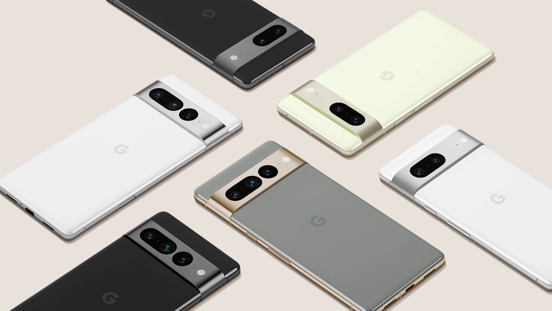 Google Pixel 7 series colorways Google