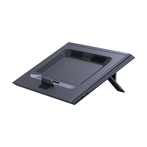 Baseus ThermoCool Heat-Dissipating Laptop Stand (Turbo Fan Version) Grey Hollow Air Duck