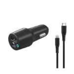 Powerology 32W Dual Port USB Car Charger