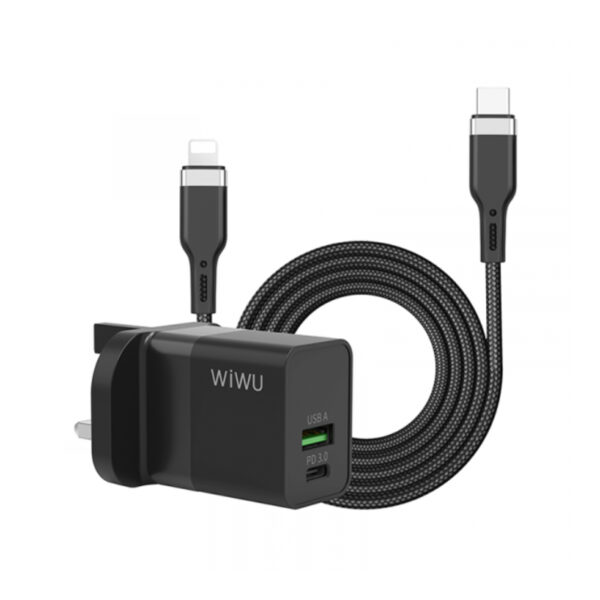 WiWU 30W Quick Charge Bundle Type-C to LightningĀ