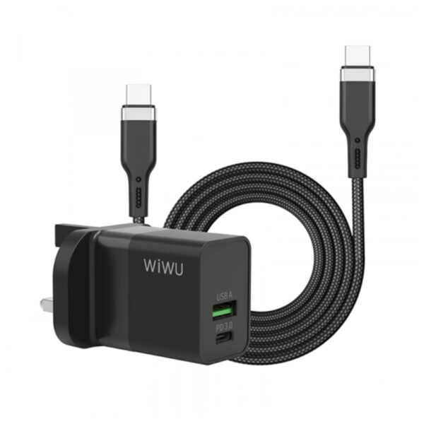 WiWU 30W Quick Charge Bundle Type-C to Type-C