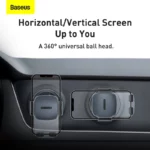 Baseus Easy Control Clamp Car Mount Holder (Applicable to Round Air Outlet) - Image 3