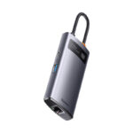 Baseus Starjoy 4in1 4 Port Type-C Hub Adapter (Type-C to USB 3.0 x 3 + RJ45 x 1) - Image 2
