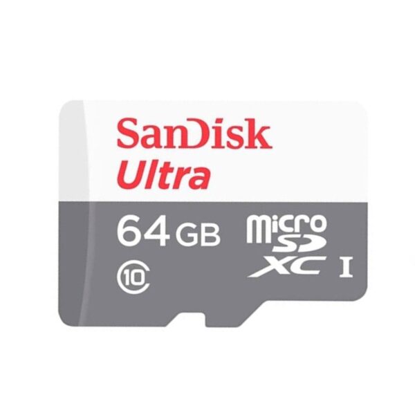SanDisk Ultra microSDXC 64GB 100MB/s UHS-I Memory Card
