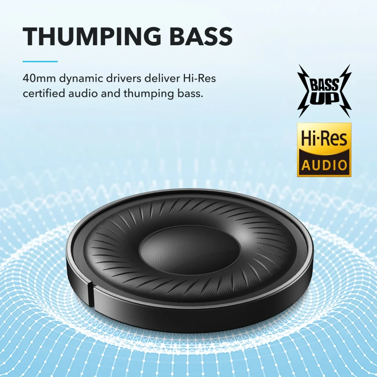 Anker Soundcore Q20i Hybrid ANC Headphones - Image 2
