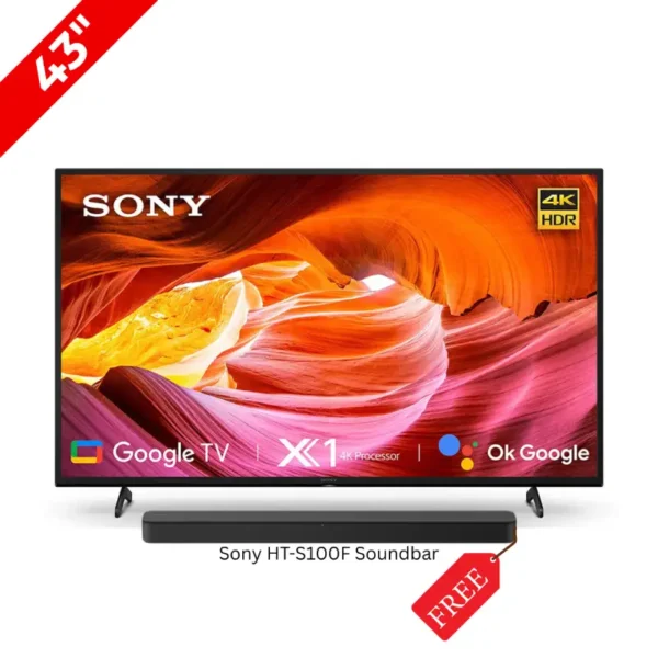 Sony 43" X75K 4K UHD HDR Smart Google TV
