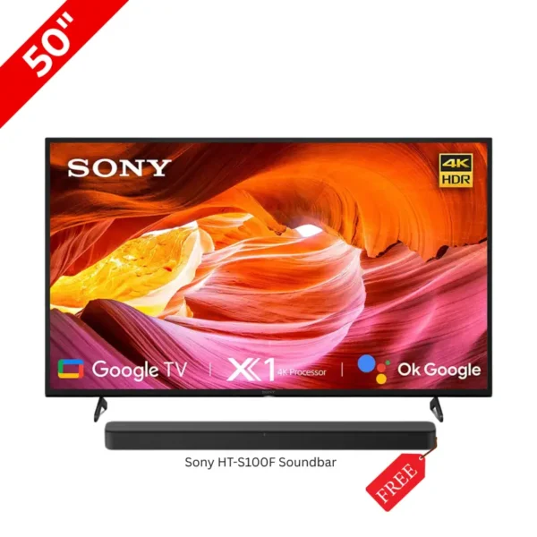 Sony 50" X75K 4K UHD HDR Smart Google TV